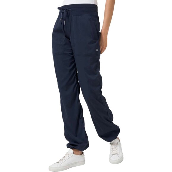 Lululemon Navy Blue Dance Studio Mid-Rise Full-Length Pant, Size 6 - Picture 1 of 11